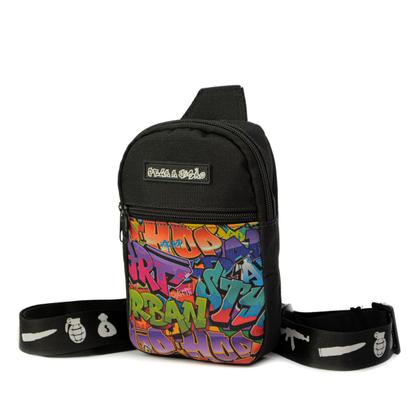 Imagem de Shoulder Bag Mini Bolsa Lateral Pega a Visão Grafite