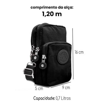 Shoulder Bag Pequena Lateral Tiracolo Mini Bolsa Esportiva - Hxt