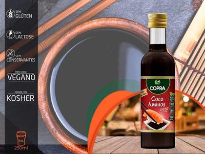 Imagem de Shoyu de Coco Aminos Vidro de 250ml-Copra