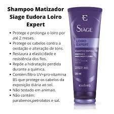 Imagem de Siàge Shampoo Matizador Loiro Expert 250ml - Eudora
