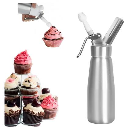 Imagem de Sifão Culinário Garrafa Chantilly Espuma Drinks creme bolo