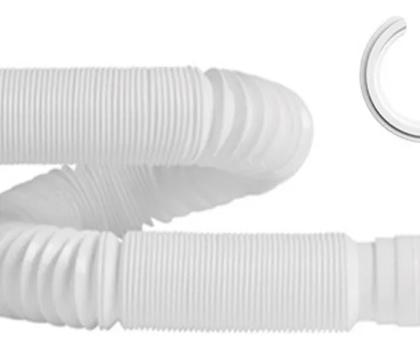 Imagem de Sifão Ideal Para Pia E Lavatório Universal 72cm Super Flex