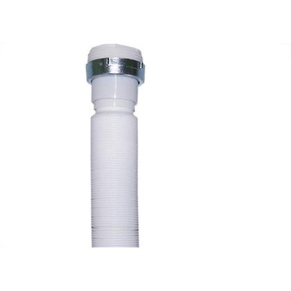 Imagem de Sifao Pvc Flexivel Delflex Branco Universal Arruela Metal Sf Pm