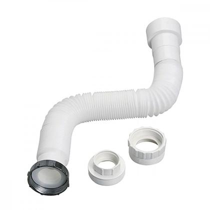 Imagem de Sifao Sanfon.Arru Metal 4Em1 Luconi Branco - Kit C/12 Unidades