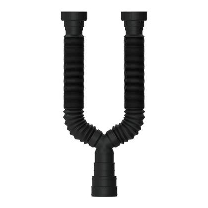 Imagem de Sifão Tubo Extensivo Duplo Blukit Universal C/ Canopla 70cm