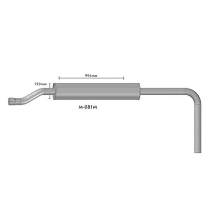 Imagem de Silencioso MB 1313 2213 1519 Conjunto Sem miolo - 9834549015
