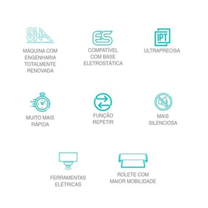 Imagem de Silhouette Cameo 5 - Preto Fosco - Equipamento de Recorte - 1 unidade - Silhouette - Rizzo