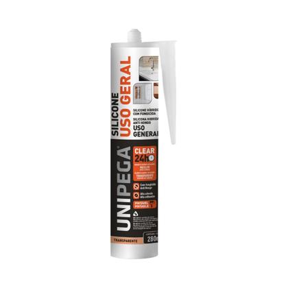 Imagem de SILICONE HIBRIDO INCOLOR UG 280 ml - UNIPEGA