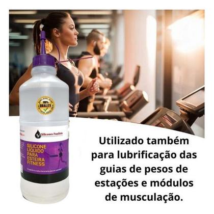 Imagem de Silicone Lubrificante Para Esteira Ergométrica Profissional 1L
