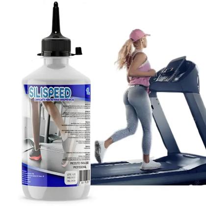 Imagem de Silicone Lubrificante Para Esteiras Ergométricas 1 Litro Com Bico Aplicador