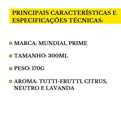 Imagem de Silicone Spray Automotivo Plástico Borracha Não Resseca 300ML Mundial Prime MP10 ComESemCheiro
