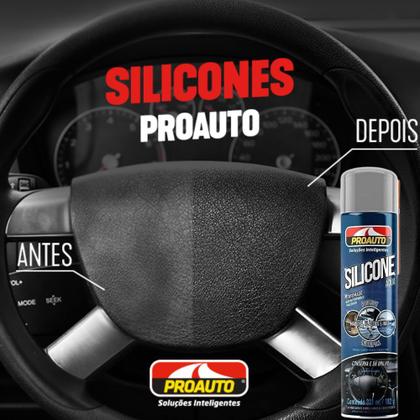 Imagem de Silicone Spray Perfumando Aqua Limpa Protege Proauto 321ml