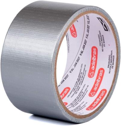 Imagem de SILVER TAPE FITA ADESIVA REFORÇADA MULTIUSO CINZA 48 mm X 5 m