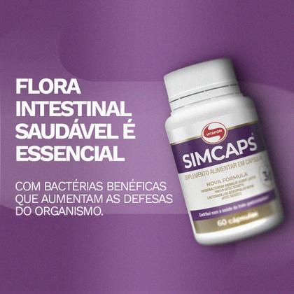 Imagem de Simcaps Vitafor Probióticos 60 Cápsulas 