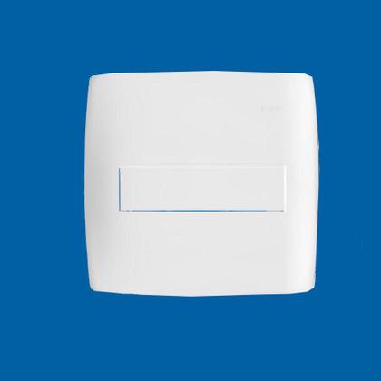 Imagem de Simon 30 placa 4x2 cega+sup aluminio s-30 (30900-54)