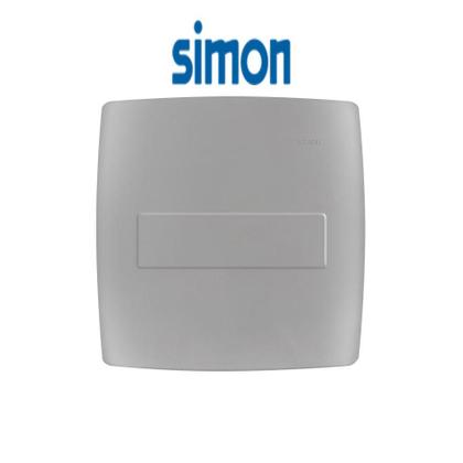 Imagem de Simon 30 placa 4x2 cega+sup aluminio s-30 (30900-54)