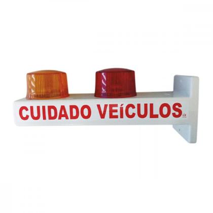 Sinaliz P/Garag Toller C/Led Cupula Biv Imagem de Sinaliz P/Garag Toller C/Led Cupula Biv