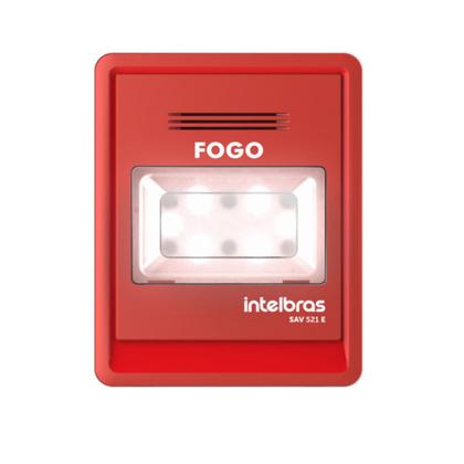 Imagem de Sinalizador Audio VIsual Enderecavel SAV 521E Intelbras