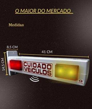 Imagem de Sinalizador De Garagem TOLLER Led Bivolt Abs Bip Sonoro