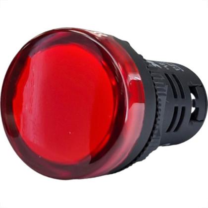Imagem de Sinalizador Led Steck 24V. Vermelho Botton Slds241