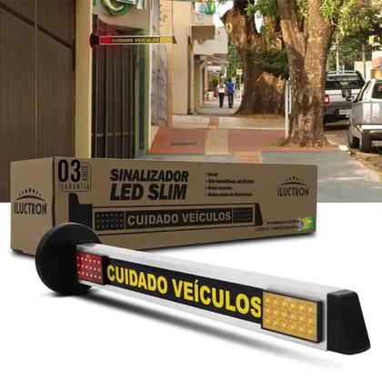 Imagem de Sinalizador Slim LED de Garagem Com Sinalização Sonora