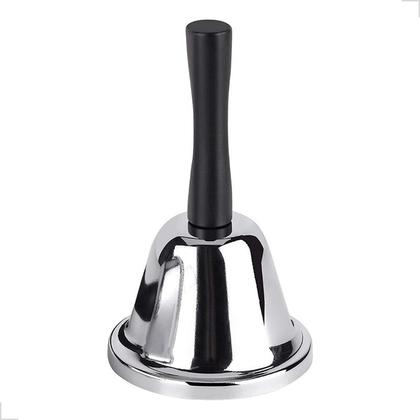 Imagem de Sino De Mão Sineta Recepção Hotel Restaurante Escola Metal