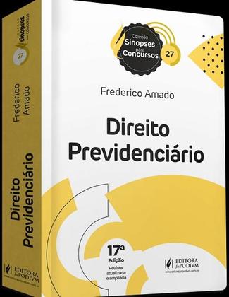 Imagem de Sinopses Para Concursos V 27 Direito Previdenciario - 17 Edição 2024 Juspodivm