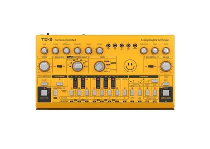 Imagem de Sintetizador analógico Behringer Td-3 bass line Amarelo com sequencer