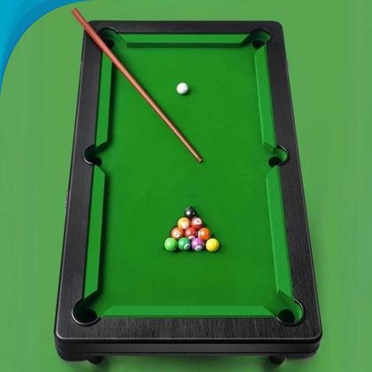 Imagem de Sinuca de Brinquedo Infantil Diversão Garantida