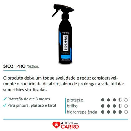 Imagem de Sio2 Pro Vonixx 500ml Manutencao para Vitrificacao Exclusivo