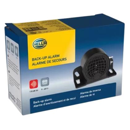 Imagem de Sirene Alarme De Marcha-Ré Universal 12v 24v 110db Original Hella
