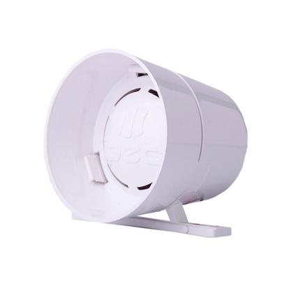 Imagem de Sirene Digital Branca IPEC - Potência e Segurança para Seu Sistema de Alarme