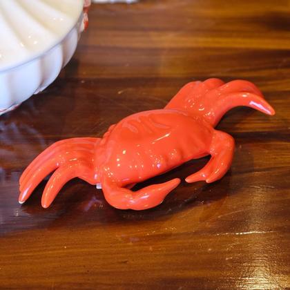 Imagem de Siri Caranguejo Vermelho Esmalte Coleção Coral Luiz Salvador