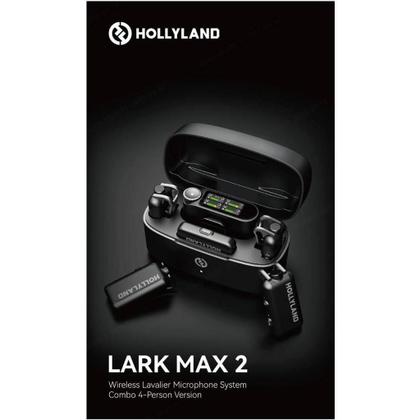 Sistema 4X Microfones Hollyland Lark Max 2 Combo Wireless 4