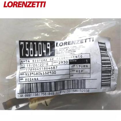 Imagem de Sistema Acionamento Lâmina Contato Bilvot Acqua Lorenzetti