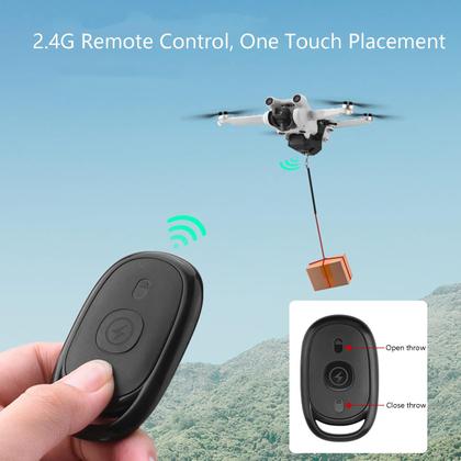 Imagem de Sistema Airdrop compatível com o drone DJI Mini 4 Pro/Mini 3/Mini 3 Pro/Mini 2/Mini SE