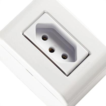 Imagem de Sistema Box Tramontina Lizflex 1 Tomada 2P+T. 10A - 57304/002