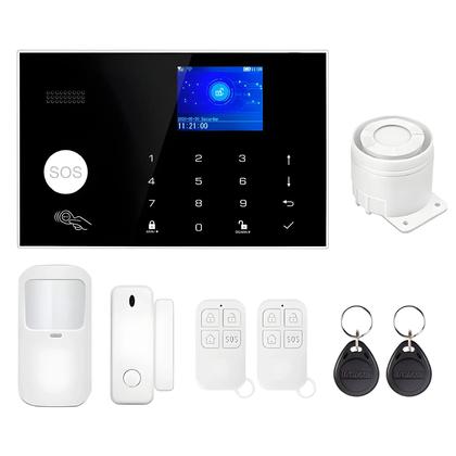 Imagem de Sistema De Alarme Para Casa Inteligente KERUI G30 WIFI GSM Com Sensor De Movimento Para Porta