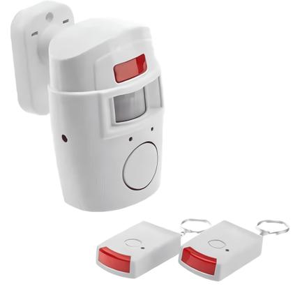 Imagem de Sistema de Alarme Sem Fio com Sensor e 2 Controles Remotos
