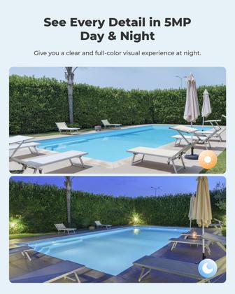 Imagem de Sistema de câmera de segurança REOLINK Argus PT 5MP Wireless