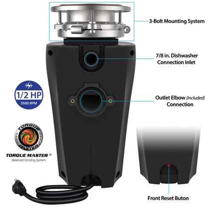 Imagem de Sistema de Coleta de Lixo TITAN 10-US-TN-560-3B - 1/2 HP
