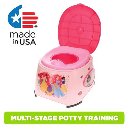 Imagem de Sistema de Entrenamiento para Orinal Ginsey Disney Princesas 3 en 1