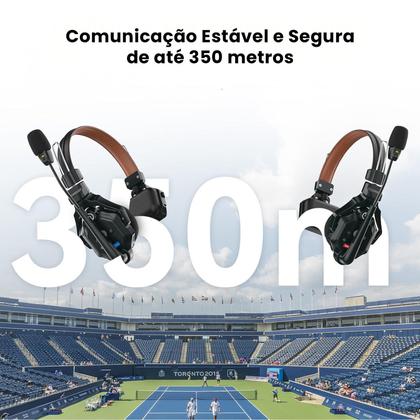 Imagem de Sistema De Intercomunicação Hollyland Solidcom C1 Pro-4s Sem Fio Full Duplex - 4 Fones (1,9 Ghz)
