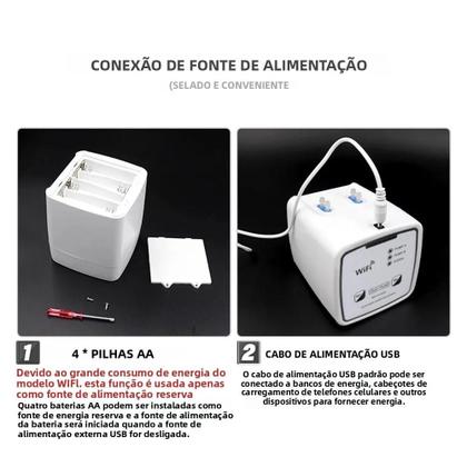 Imagem de Sistema de Irrigação Inteligente Wi-Fi com Bomba Dupla e Gotejamento