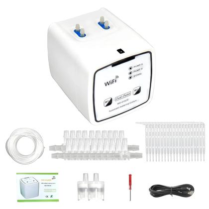 Imagem de Sistema de Irrigação Inteligente Wi-Fi com Bomba Dupla e Gotejamento