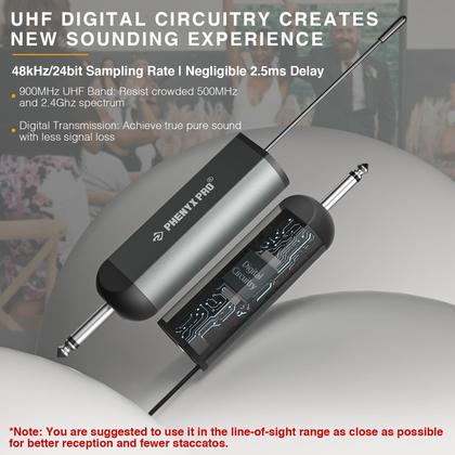 Imagem de Sistema de microfone sem fio Phenyx Pro PDP-2-1H1B com microfone