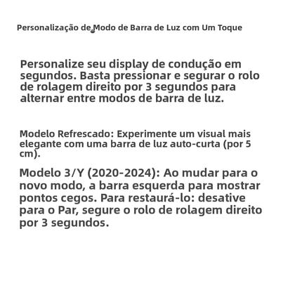 Imagem de Sistema De Monitoramento De Ponto Cego Com Luz Ambiente Para Ventilação Inteligente Para Tesla Model
