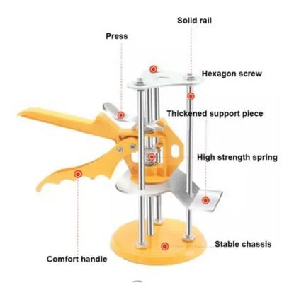 Imagem de Sistema De Nivelamento De Porcelanato Na Parede