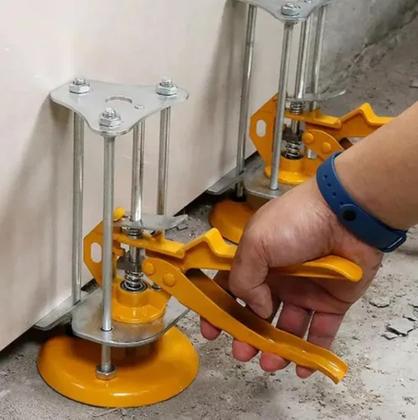 Imagem de Sistema De Nivelamento De Porcelanato Na Parede