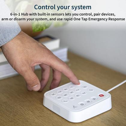 Imagem de Sistema de segurança doméstica Arlo Alarm SS1501 com 5 sensores 8 em 1